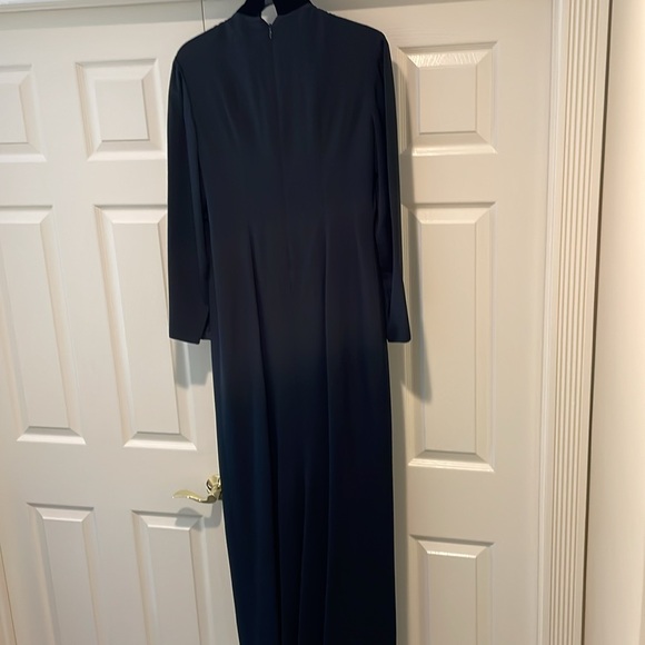 DONALD DEAL - Neiman Marcus high end designer black gown size 10 - Picture 7 of 16